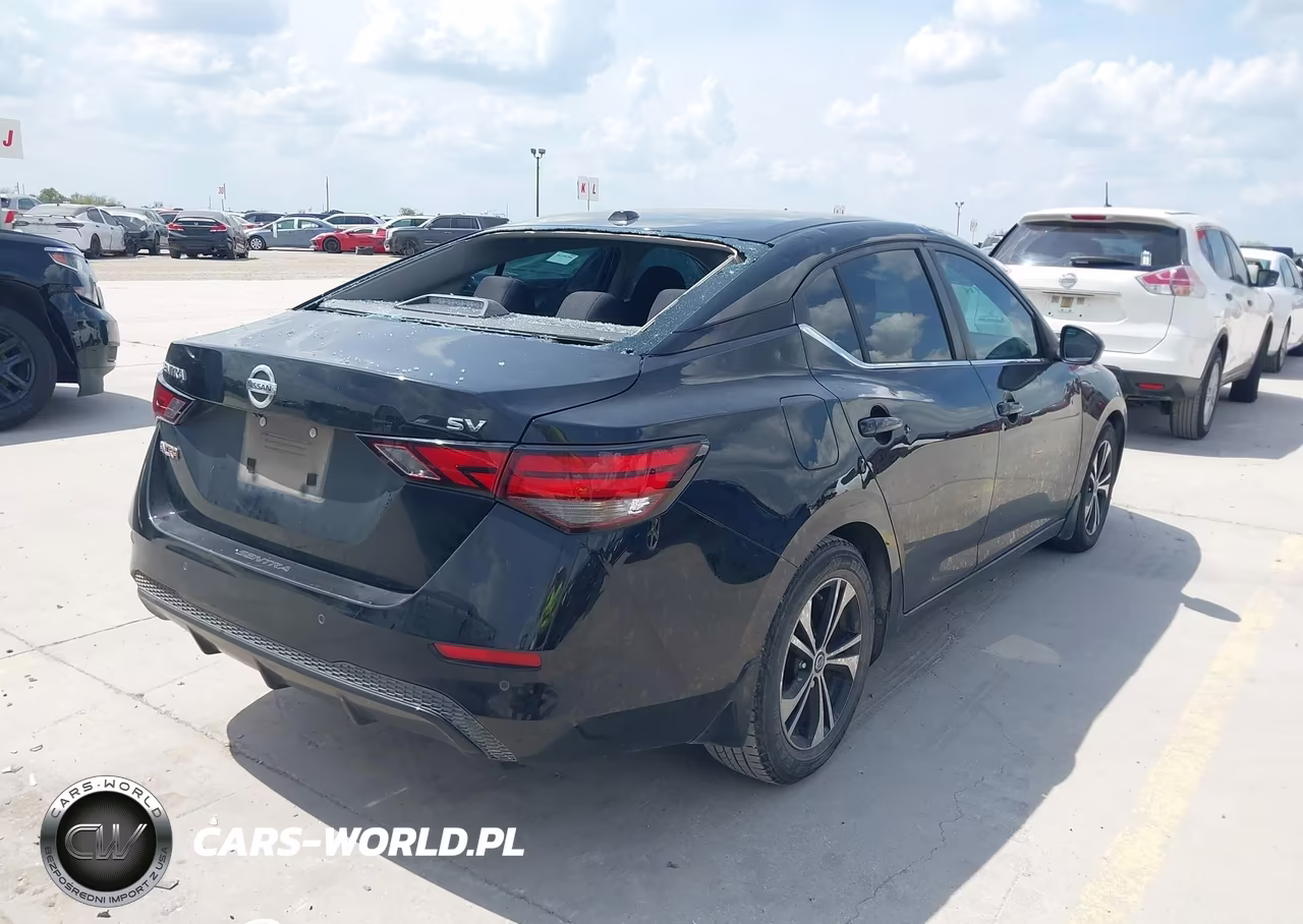 2022 Nissan Sentra Sv Xtronic Cvt VIN:3N1AB8CV0NY216340 - 4
