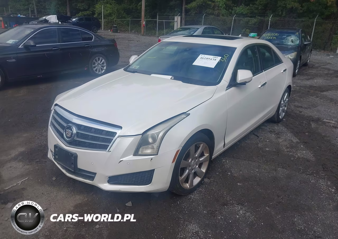 2013 Cadillac Ats Luxury VIN:1G6AH5RX4D0146114 - 2