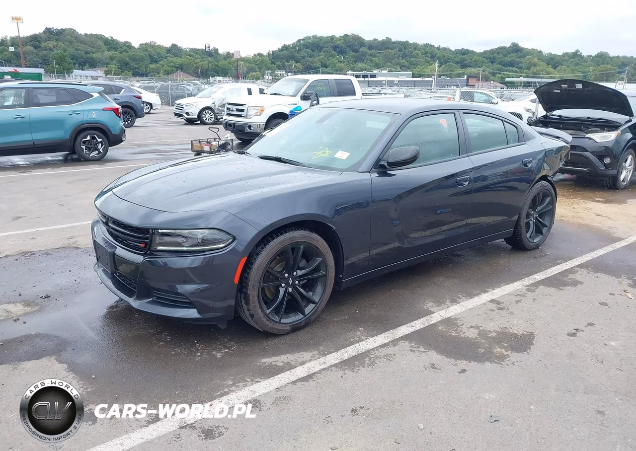 2018 Dodge Charger Sxt Rwd VIN:2C3CDXBG4JH167208 - 2