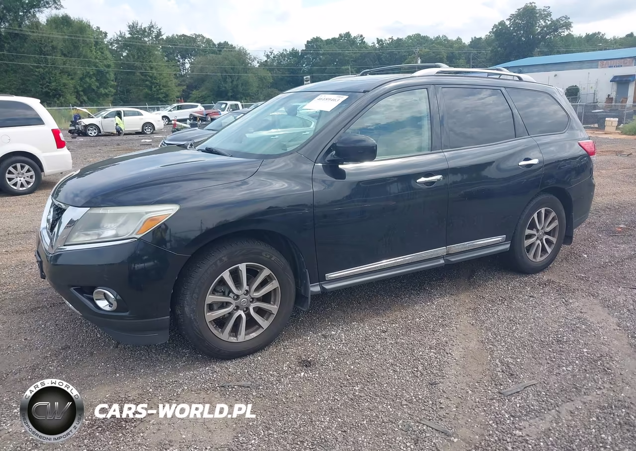 2015 Nissan Pathfinder Sl VIN:5N1AR2MN4FC661478 - 2