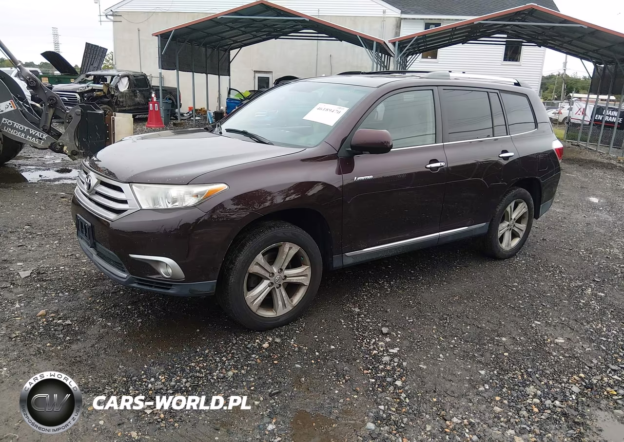 2012 Toyota Highlander Limited V6 VIN:5TDDK3EH3CS096168 - 2