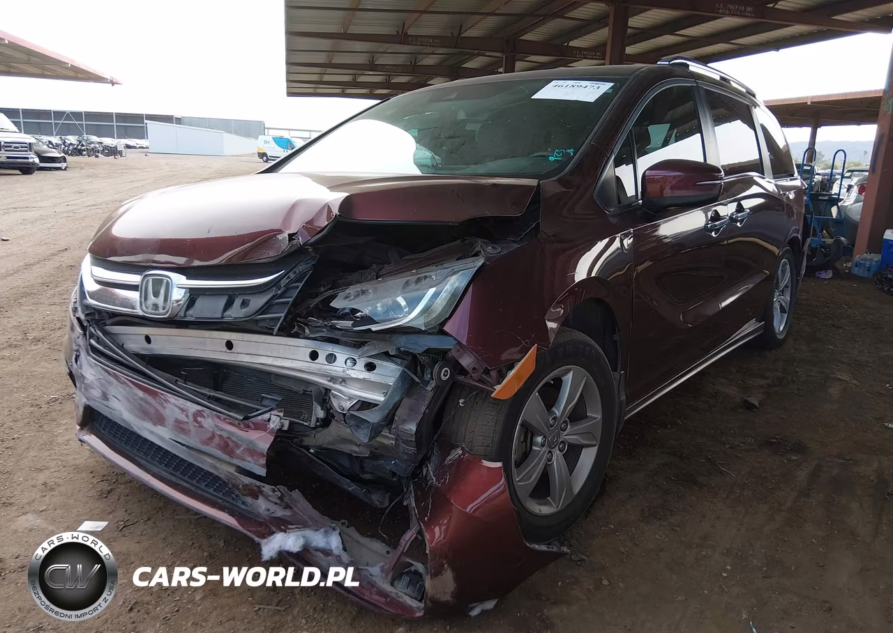 2018 Honda Odyssey Ex-L VIN:5FNRL6H70JB103893 - 2