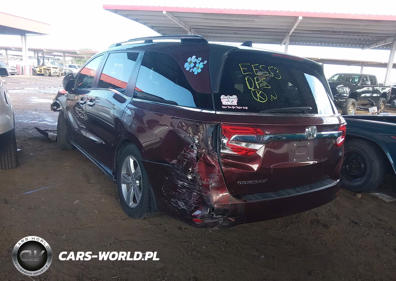 2018 Honda Odyssey Ex-L VIN:5FNRL6H70JB103893 - 3