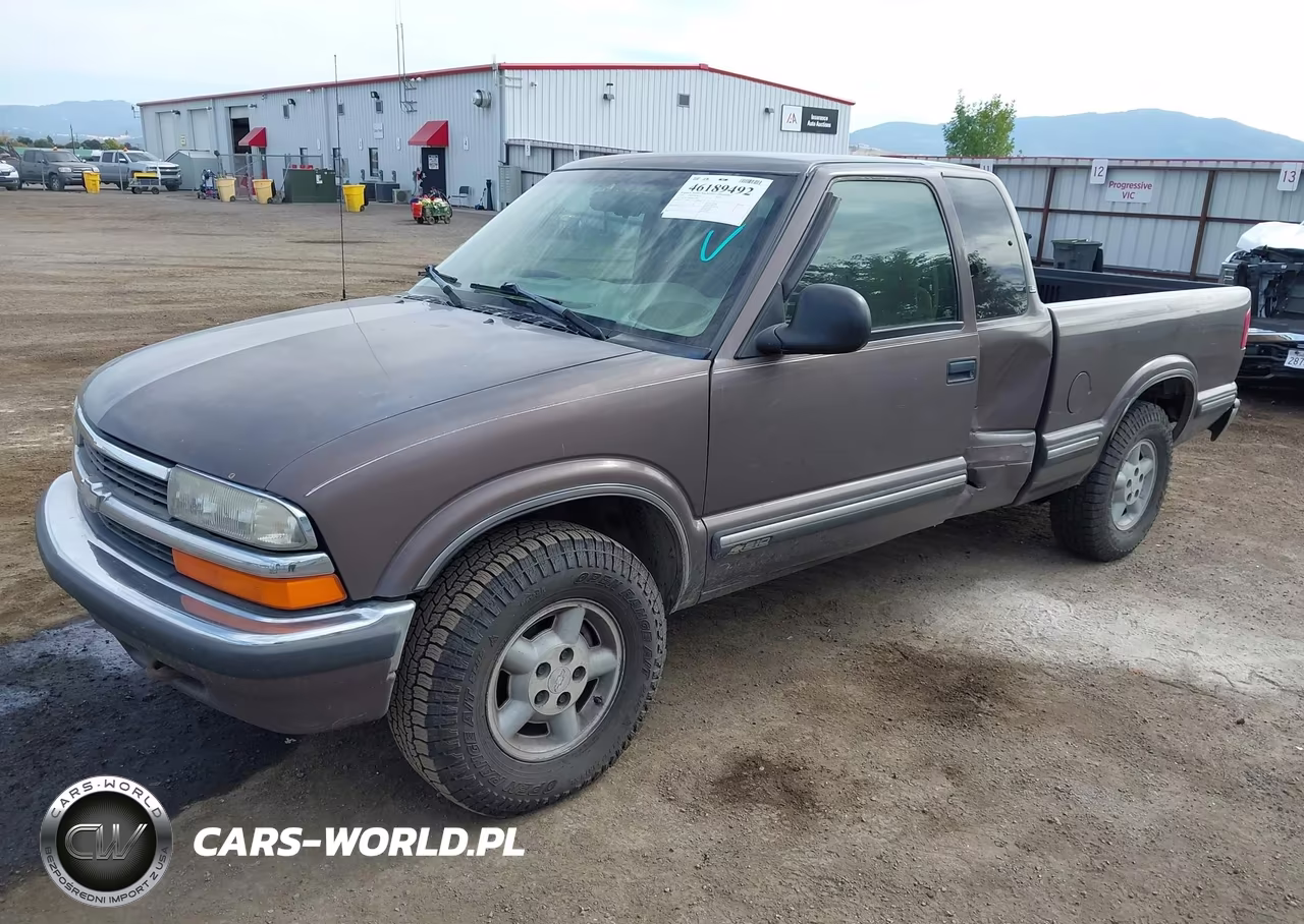 1998 Chevrolet S-10 Ls VIN:1GCDT19X0W8139408 - 2