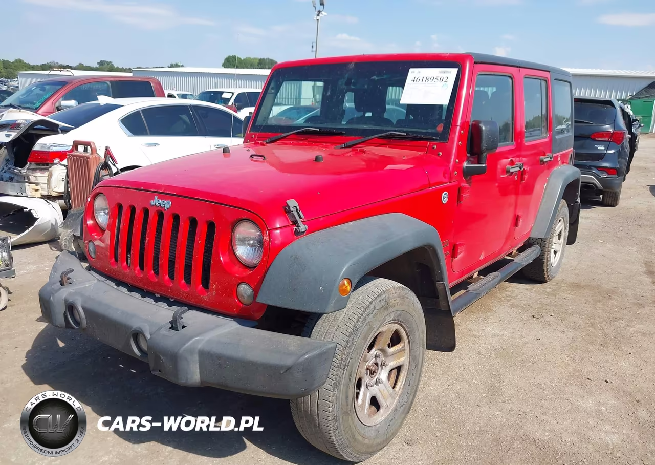 2015 Jeep Wrangler Unlimited Sport Rhd VIN:1C4BJWKG5FL630106 - 2