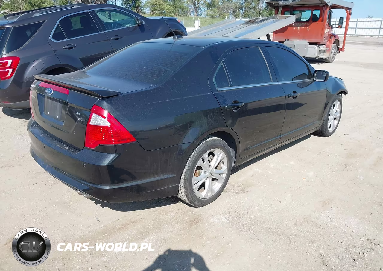 2012 Ford Fusion Se VIN:3FAHP0HAXCR416756 - 4