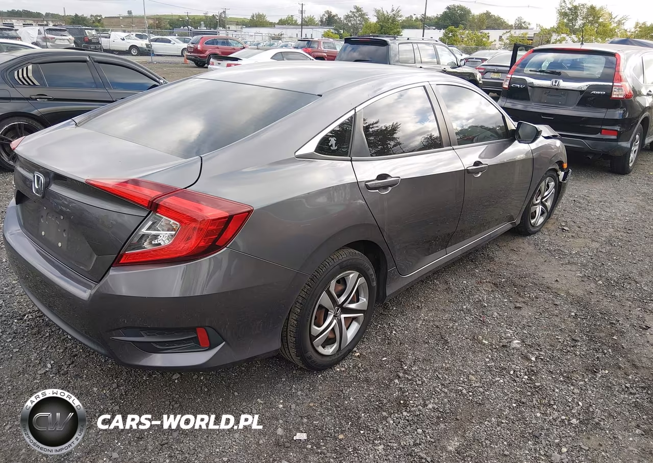 2018 Honda Civic Lx VIN:2HGFC2F56JH544341 - 4