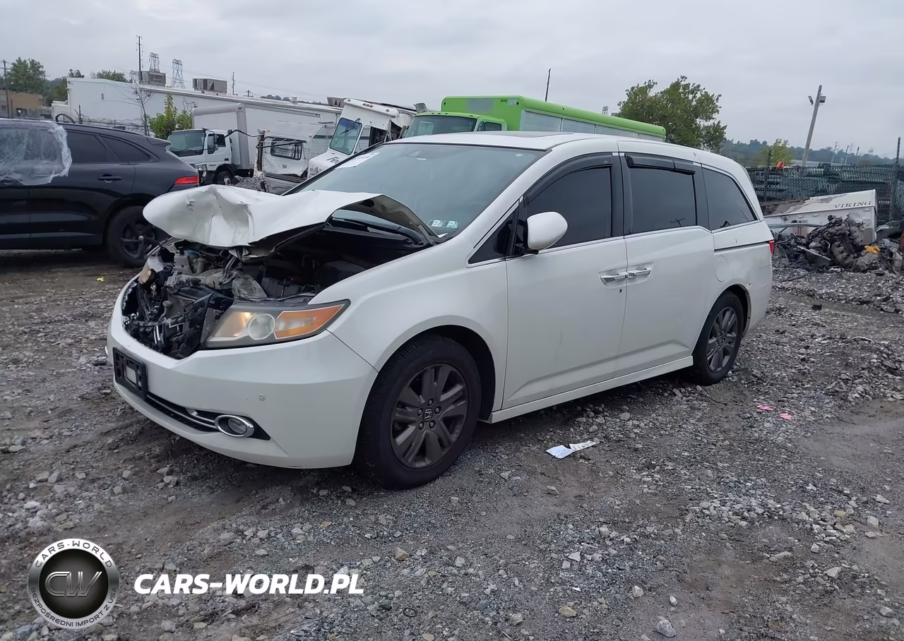 2015 Honda Odyssey Touring-Touring Elite VIN:5FNRL5H99FB124664 - 2