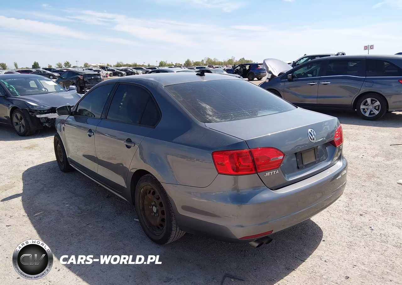 2014 Volkswagen Jetta 1.8T Se VIN:3VWD17AJXEM418033 - 3