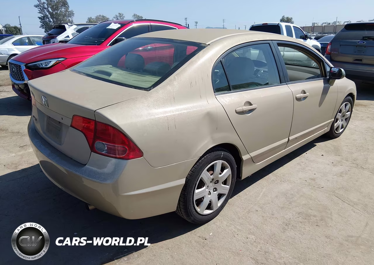 2008 Honda Civic Sdn Lx VIN:1HGFA16548L029366 - 4