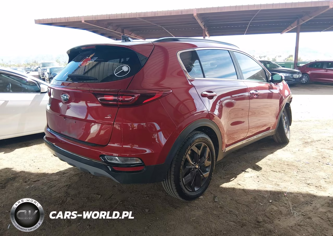 2020 Kia Sportage S VIN:KNDP63AC3L7744307 - 4