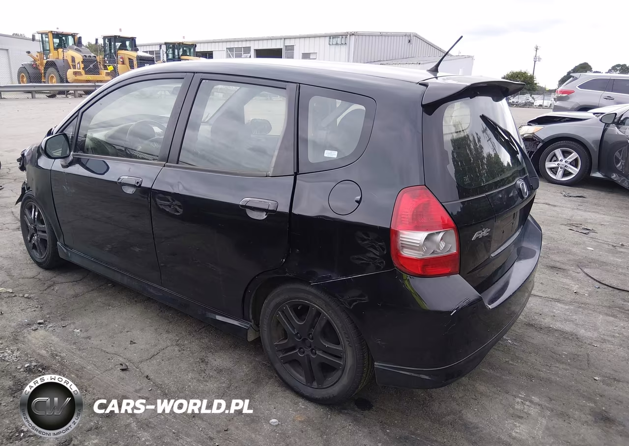 2007 Honda Fit S VIN:JHMGD38697S052172 - 3