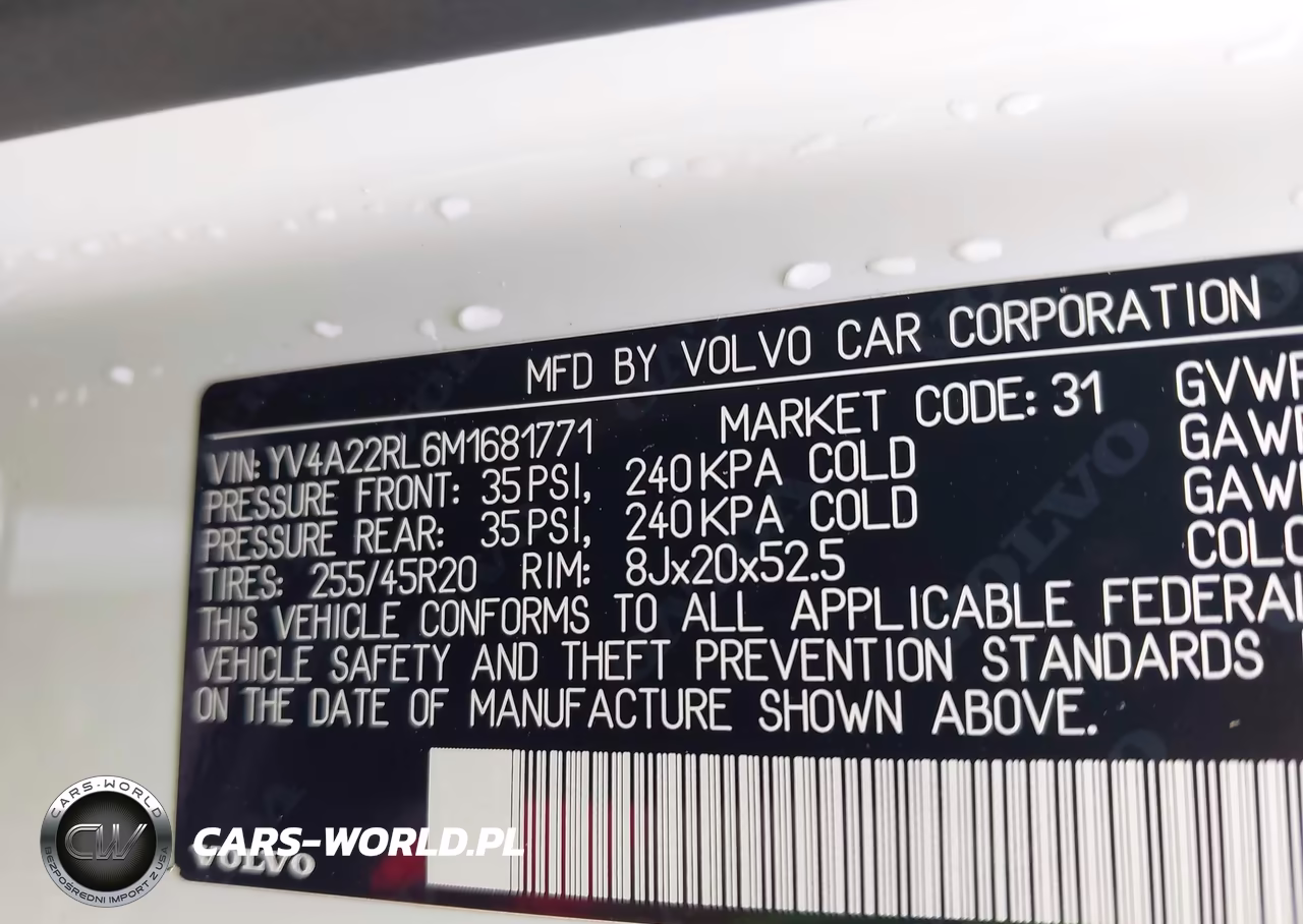 2021 Volvo Xc60 T6 Inscription VIN:YV4A22RL6M1681771 - 9