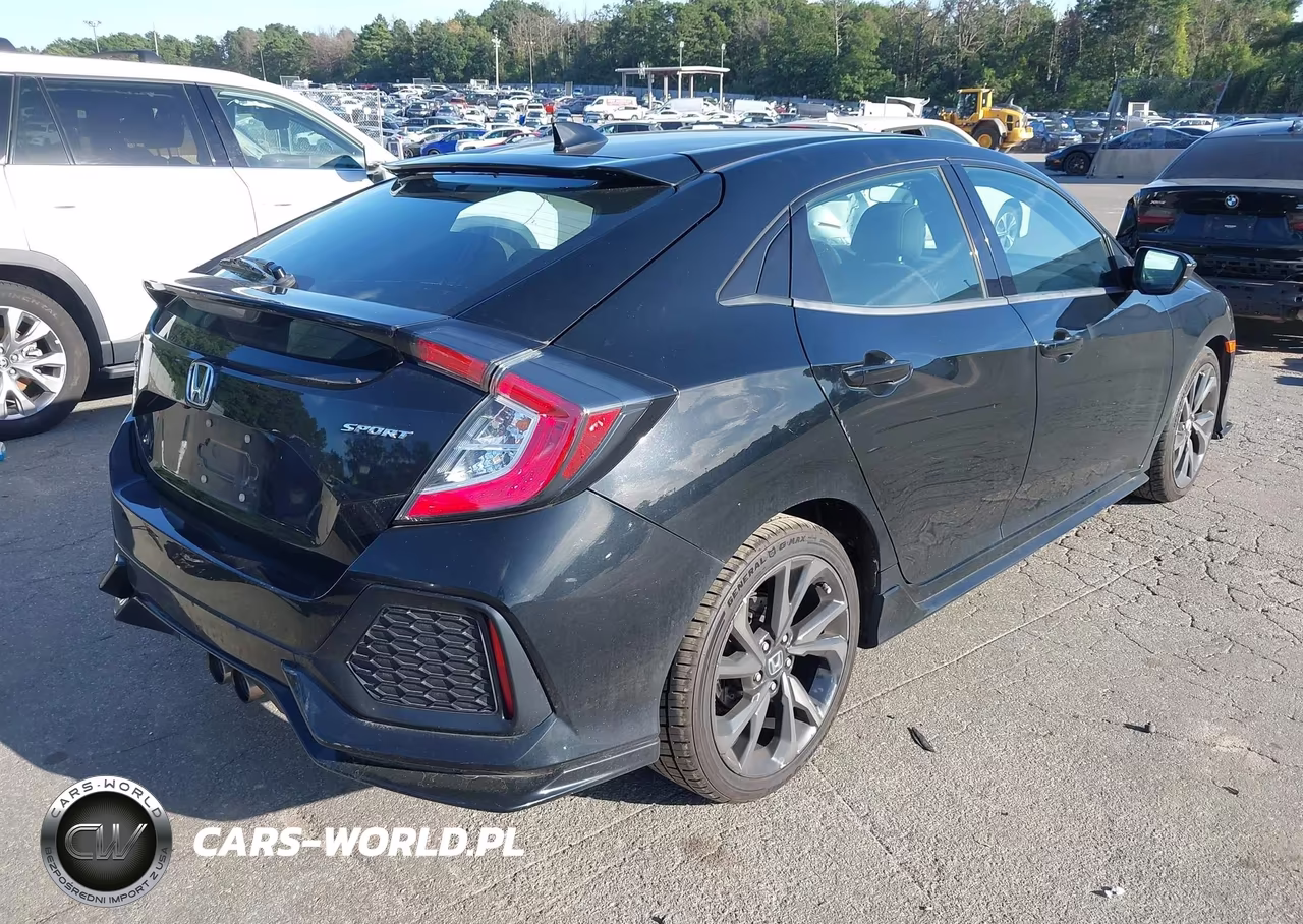 2018 Honda Civic Sport VIN:SHHFK7G48JU213771 - 4