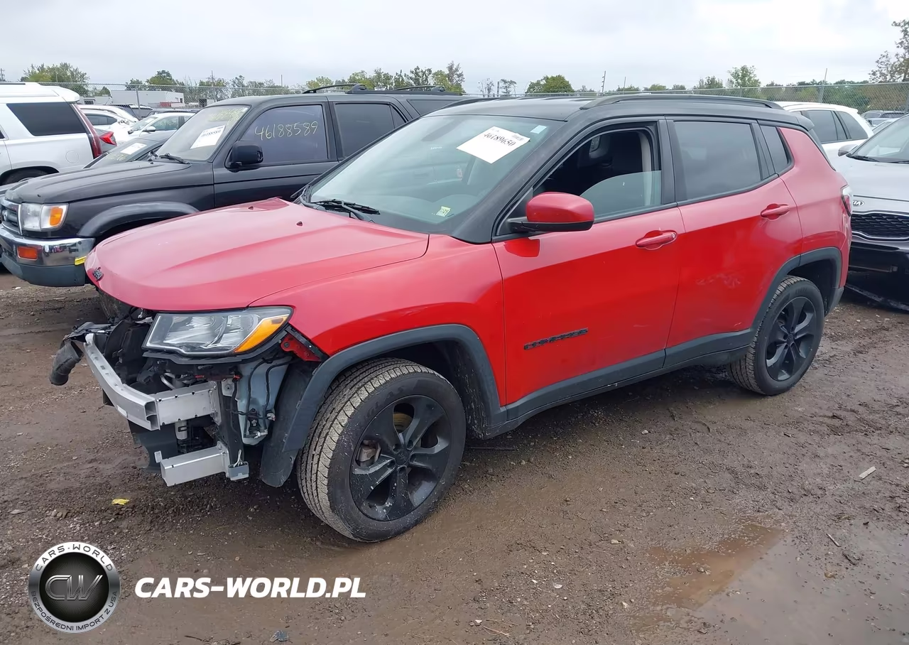 2021 Jeep Compass Altitude VIN:3C4NJDBB6MT603150 - 2