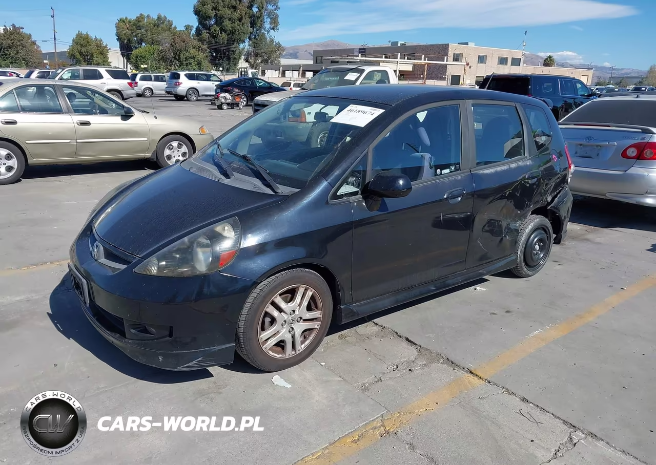 2008 Honda Fit Sport VIN:JHMGD38648S028797 - 2