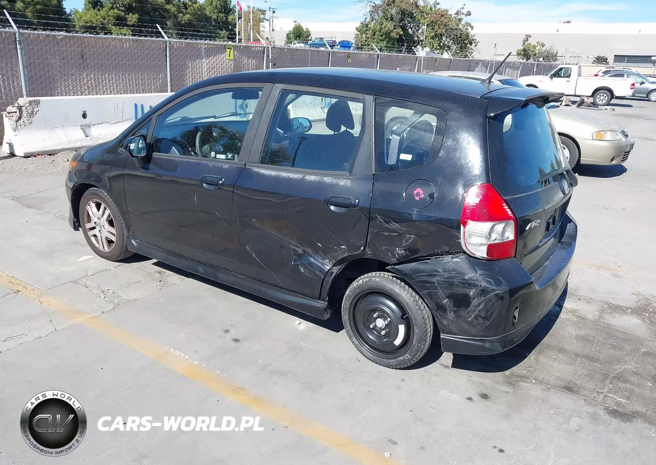 2008 Honda Fit Sport VIN:JHMGD38648S028797 - 3