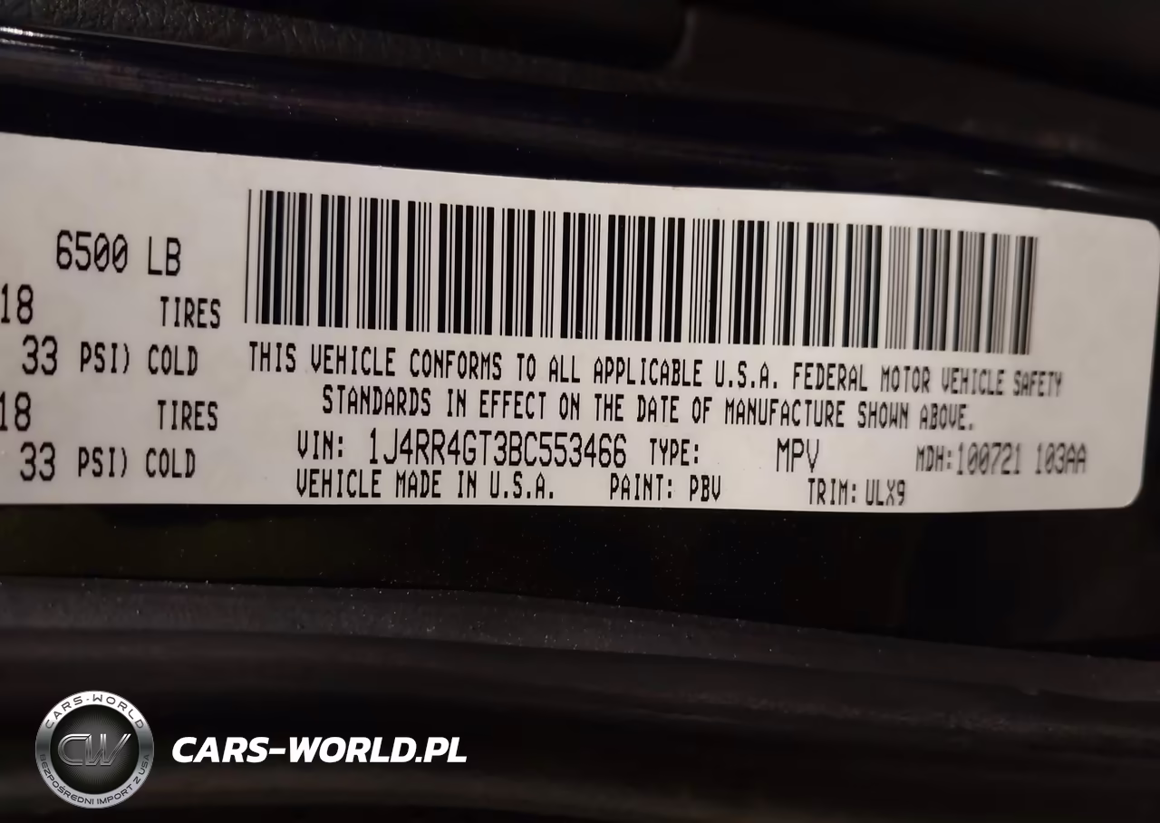 2011 Jeep Grand Cherokee Laredo VIN:1J4RR4GT3BC553466 - 9