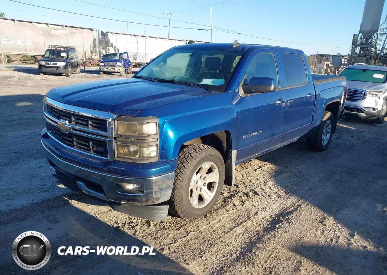 2015 Chevrolet Silverado 1500 2Lt VIN:3GCUKREC2FG154765 - 2