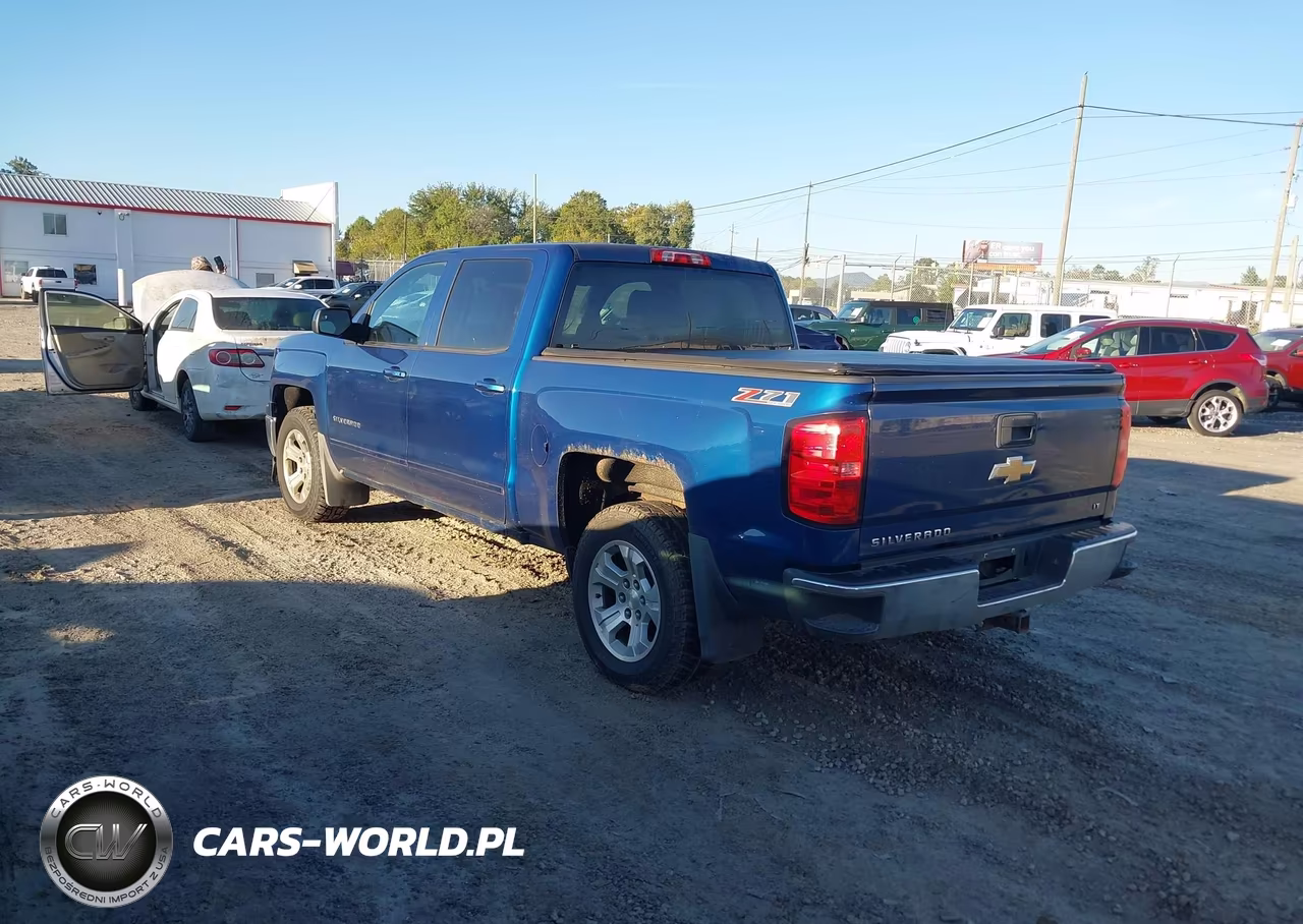 2015 Chevrolet Silverado 1500 2Lt VIN:3GCUKREC2FG154765 - 3