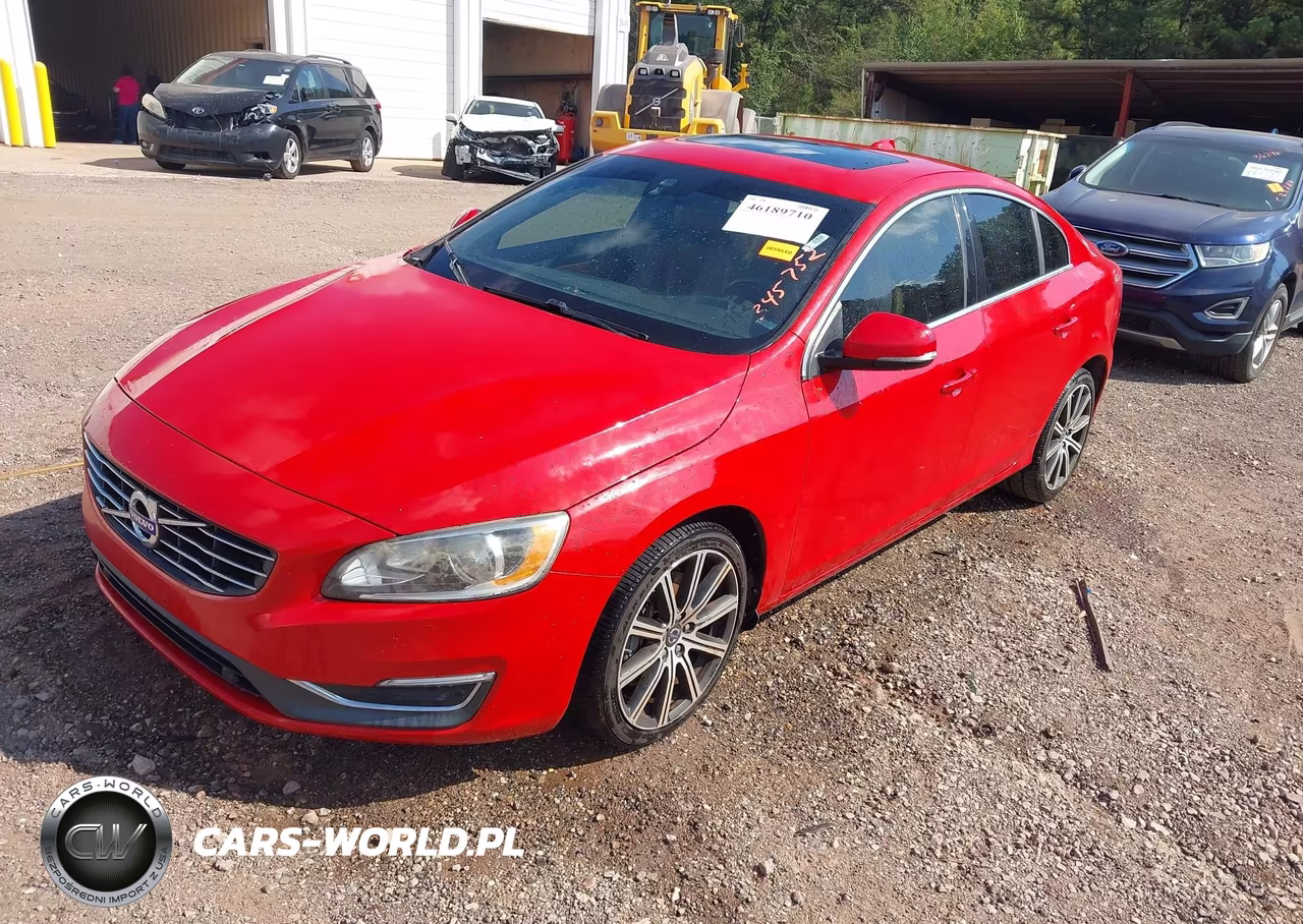2015 Volvo S60 T6 Drive-E VIN:YV149MFKXF1345752 - 2