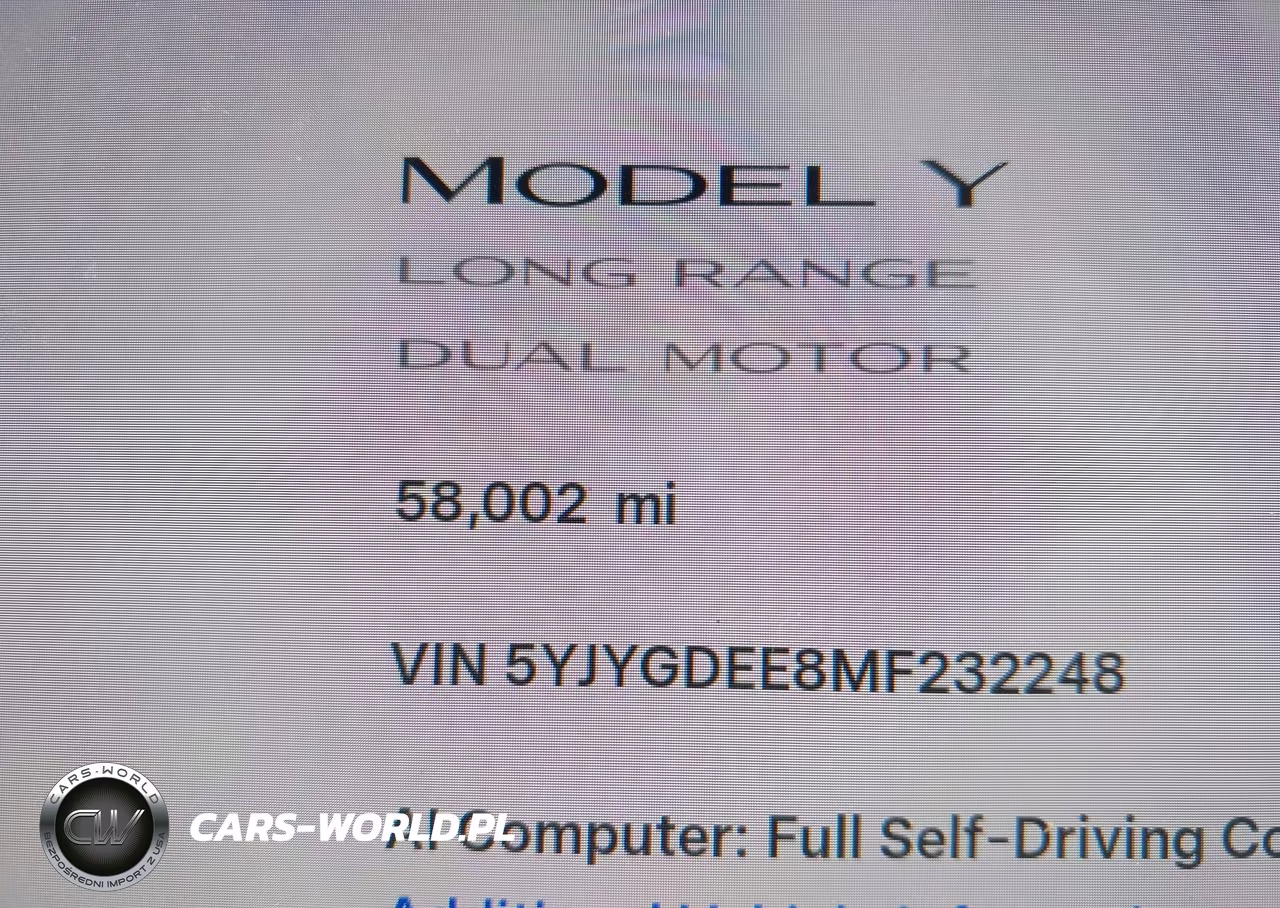 2021 Tesla Model Y Long Range Dual Motor All-Wheel Drive VIN:5YJYGDEE8MF232248 - 15