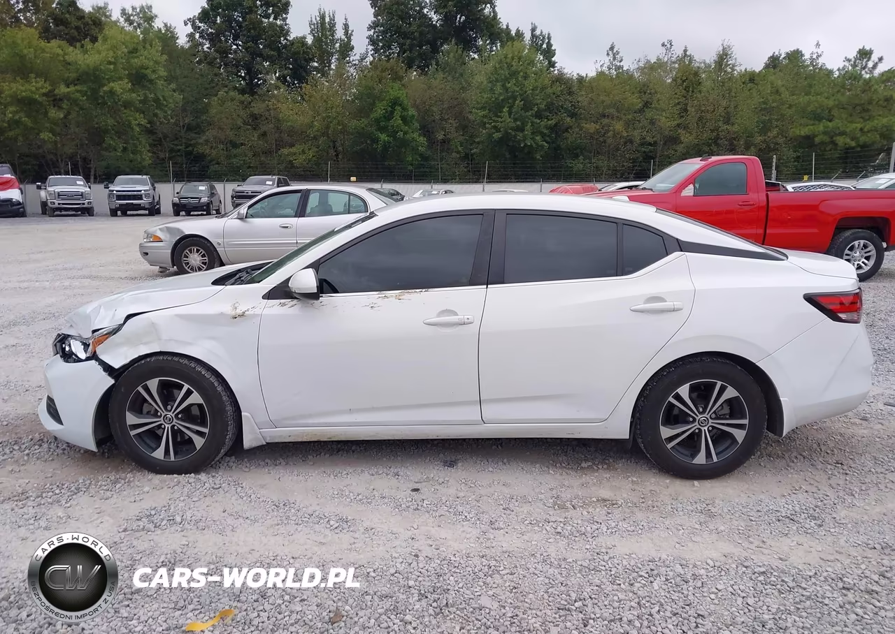2021 Nissan Sentra Sv Xtronic Cvt VIN:3N1AB8CV8MY305684 - 14