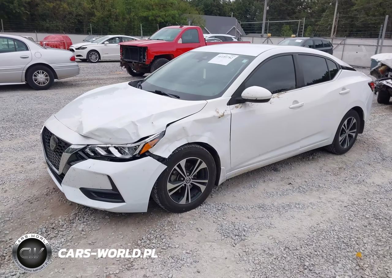 2021 Nissan Sentra Sv Xtronic Cvt VIN:3N1AB8CV8MY305684 - 2