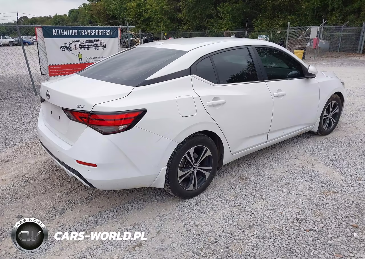 2021 Nissan Sentra Sv Xtronic Cvt VIN:3N1AB8CV8MY305684 - 4