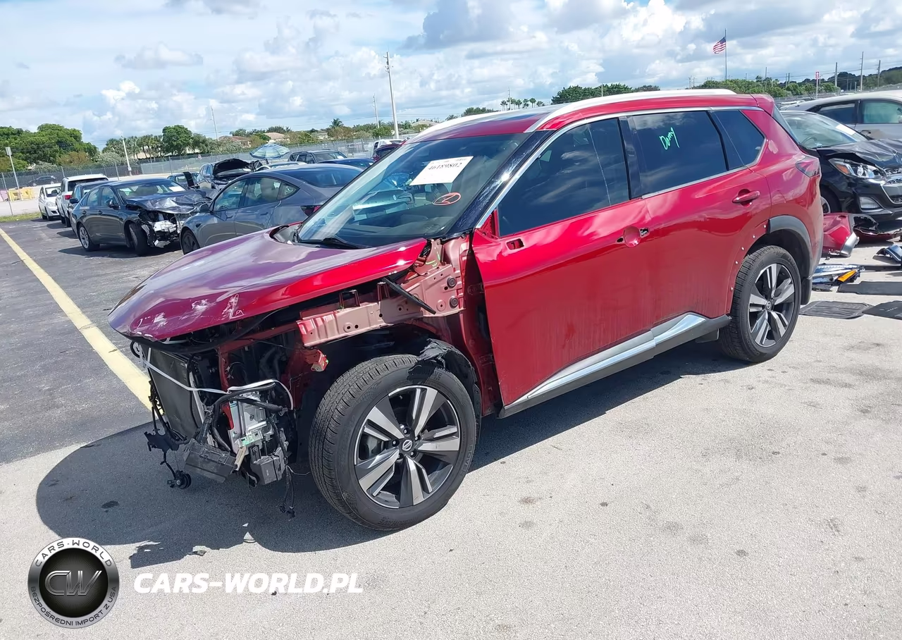 2021 Nissan Rogue Sl Fwd VIN:5N1AT3CA2MC799622 - 2