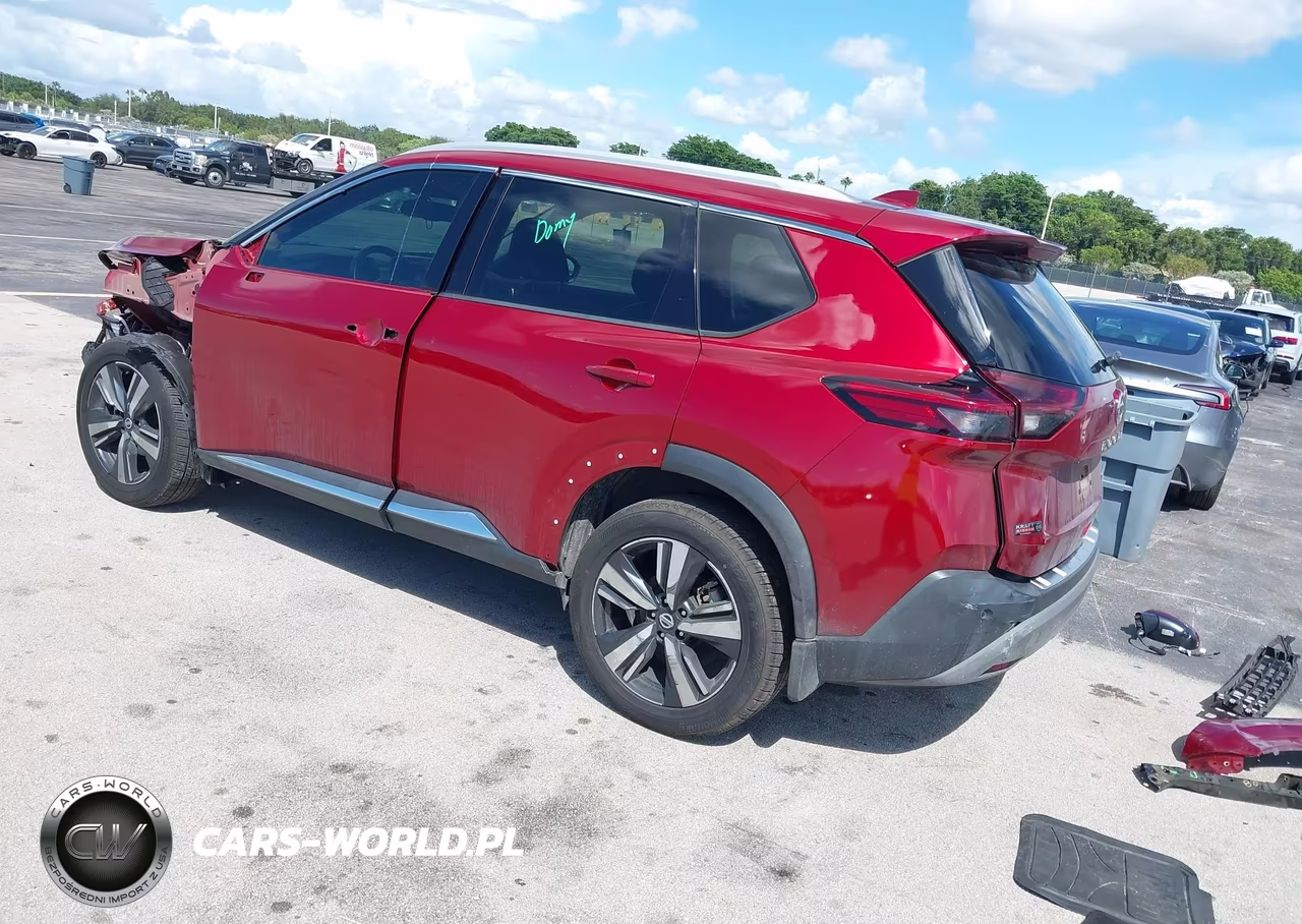 2021 Nissan Rogue Sl Fwd VIN:5N1AT3CA2MC799622 - 3
