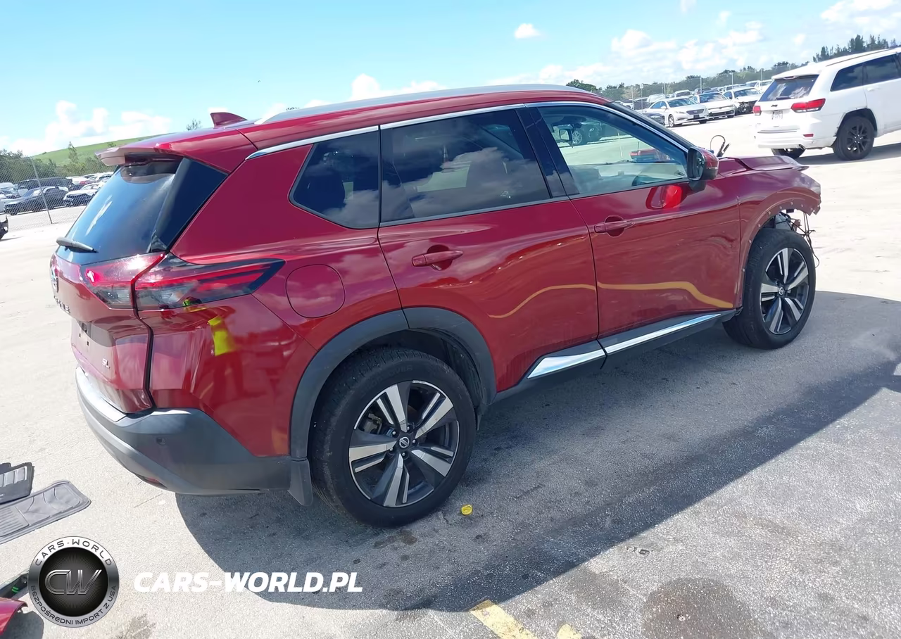 2021 Nissan Rogue Sl Fwd VIN:5N1AT3CA2MC799622 - 4