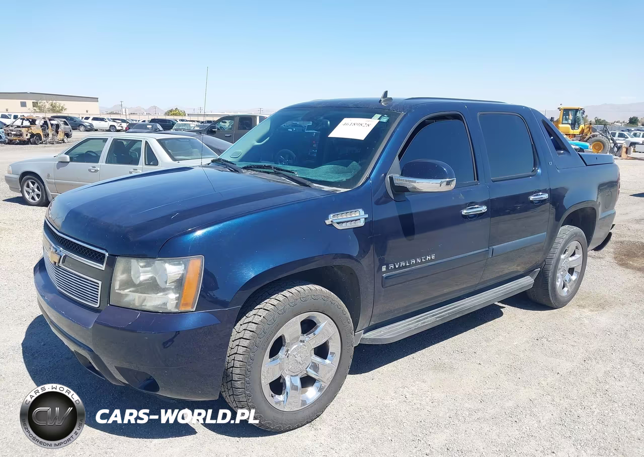 2008 Chevrolet Avalanche 1500 Lt VIN:3GNEC12058G270873 - 2