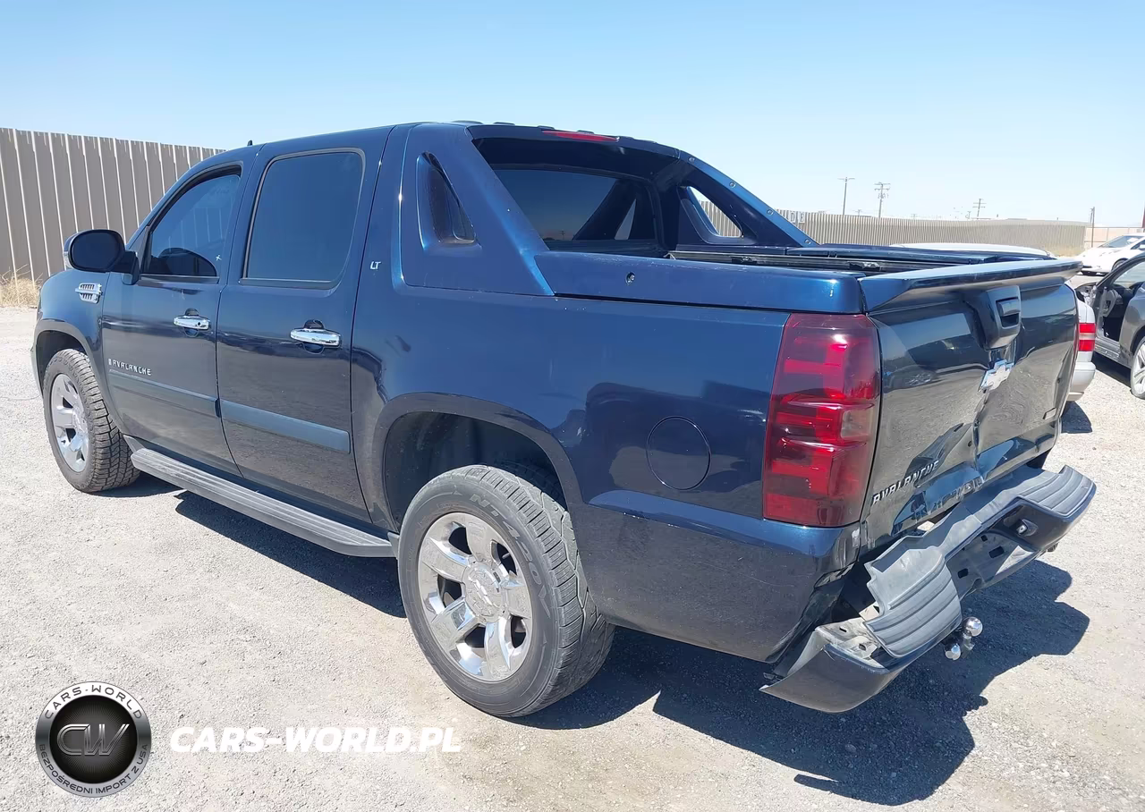 2008 Chevrolet Avalanche 1500 Lt VIN:3GNEC12058G270873 - 3