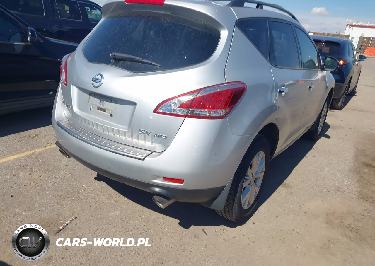 2014 Nissan Murano Sv VIN:JN8AZ1MWXEW509438 - 4