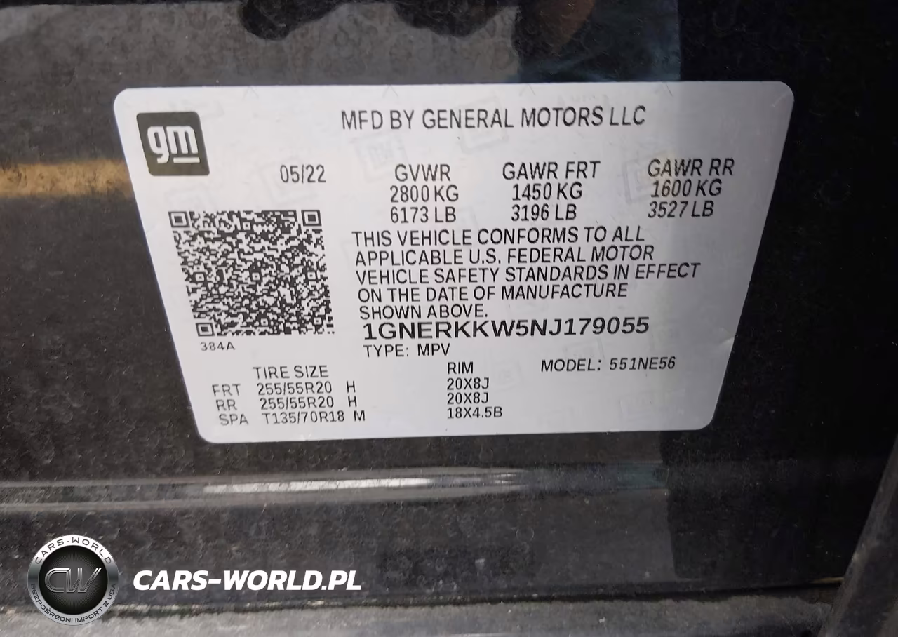 2022 Chevrolet Traverse Fwd Premier VIN:1GNERKKW5NJ179055 - 9
