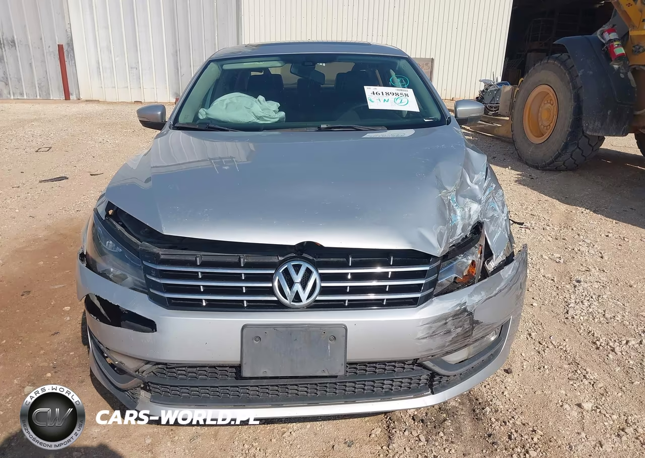 2015 Volkswagen Passat 2.0L Tdi Se VIN:1VWBV7A31FC069229 - 12