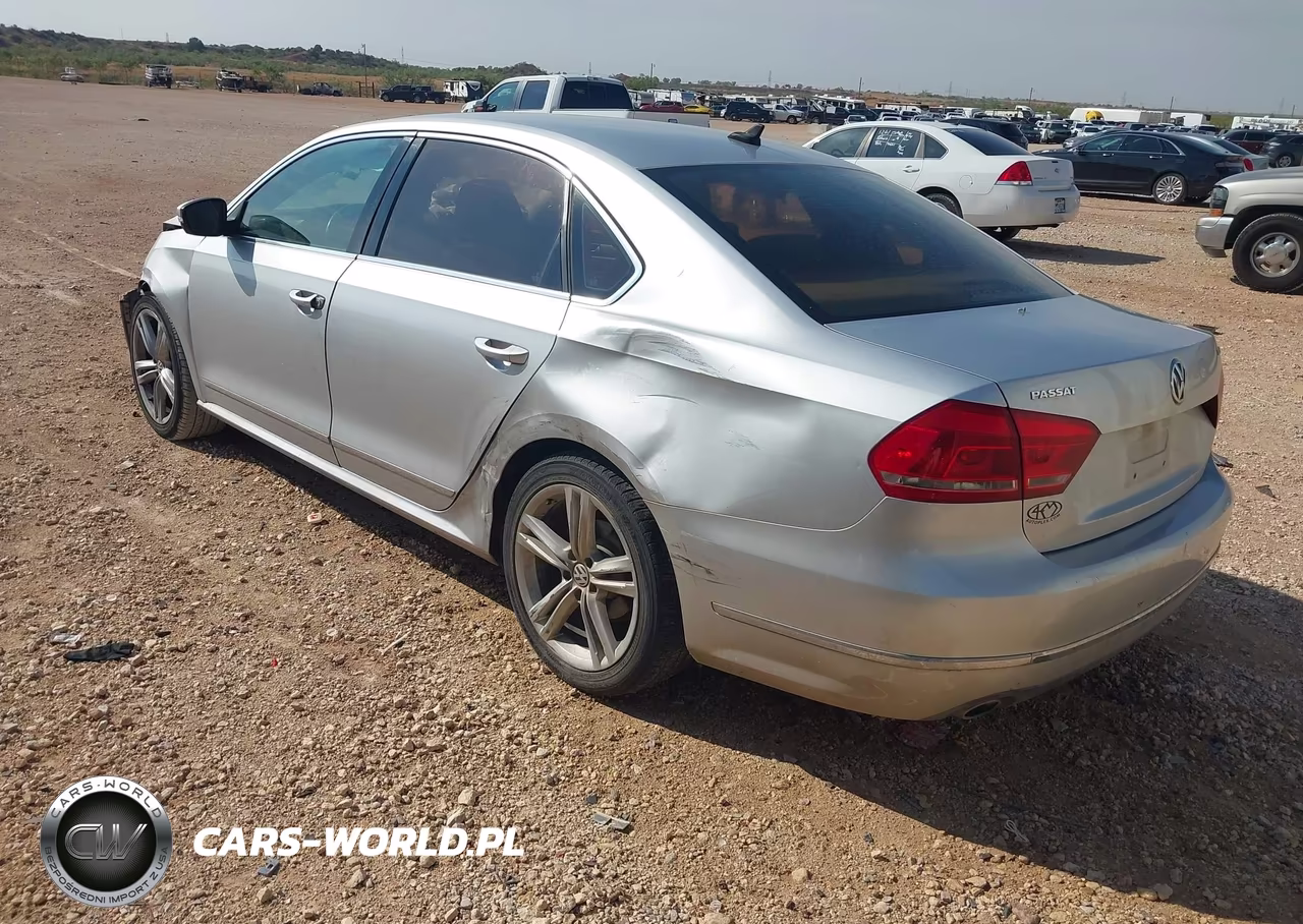 2015 Volkswagen Passat 2.0L Tdi Se VIN:1VWBV7A31FC069229 - 3