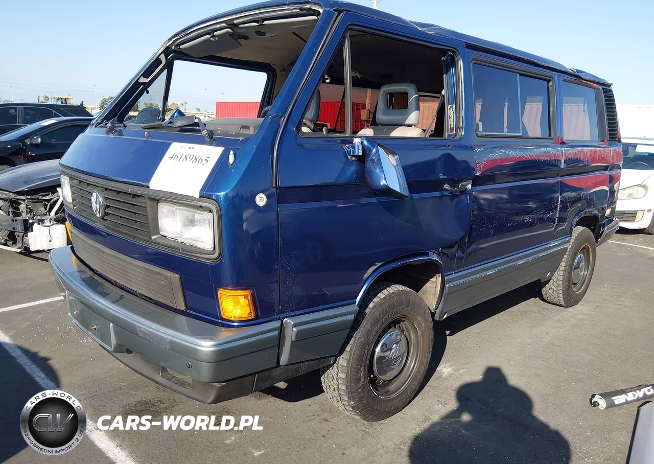 1988 Volkswagen Vanagon Bus VIN:WV2YB0259JH080585 - 2