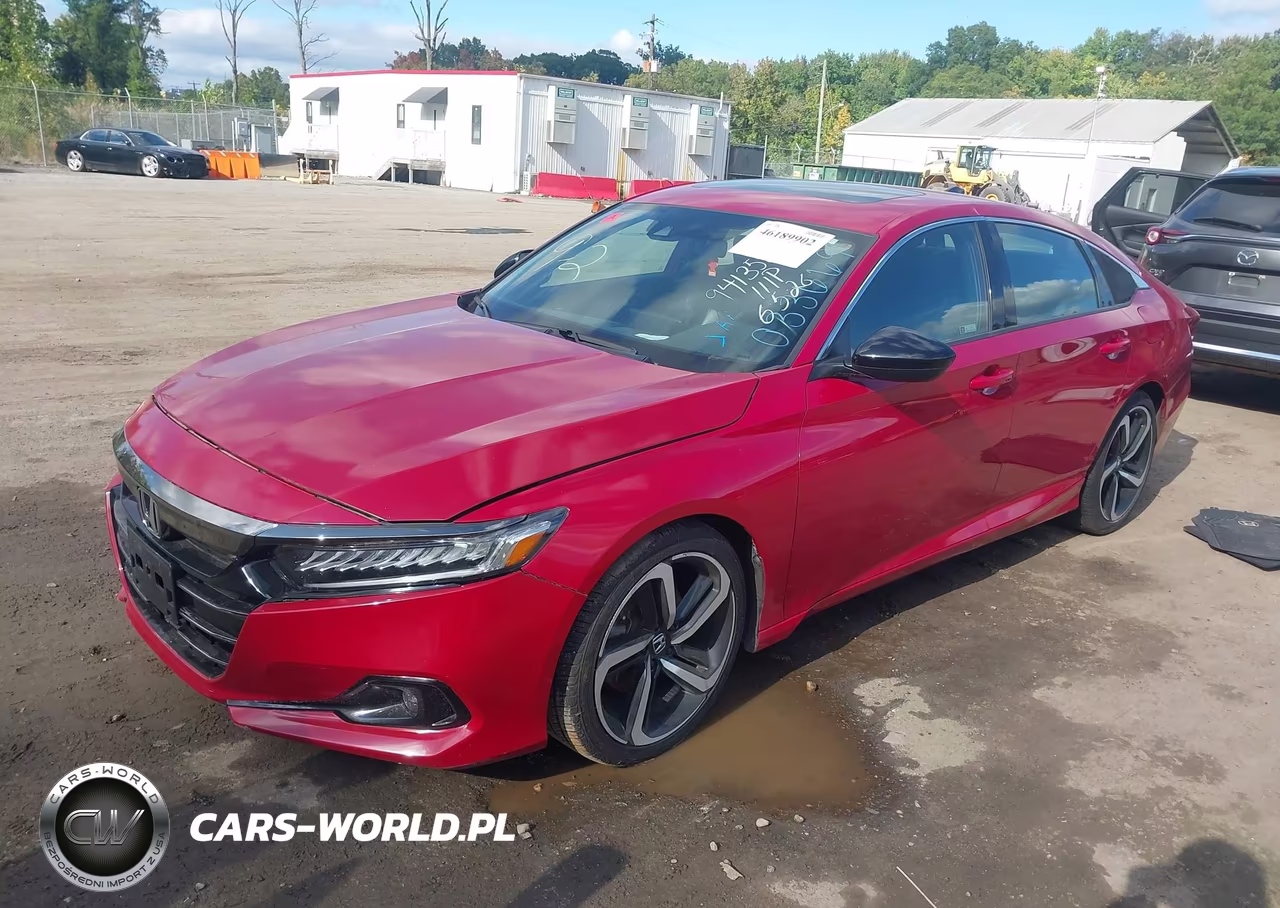 2021 Honda Accord Sport 2.0T VIN:1HGCV2F37MA033669 - 2
