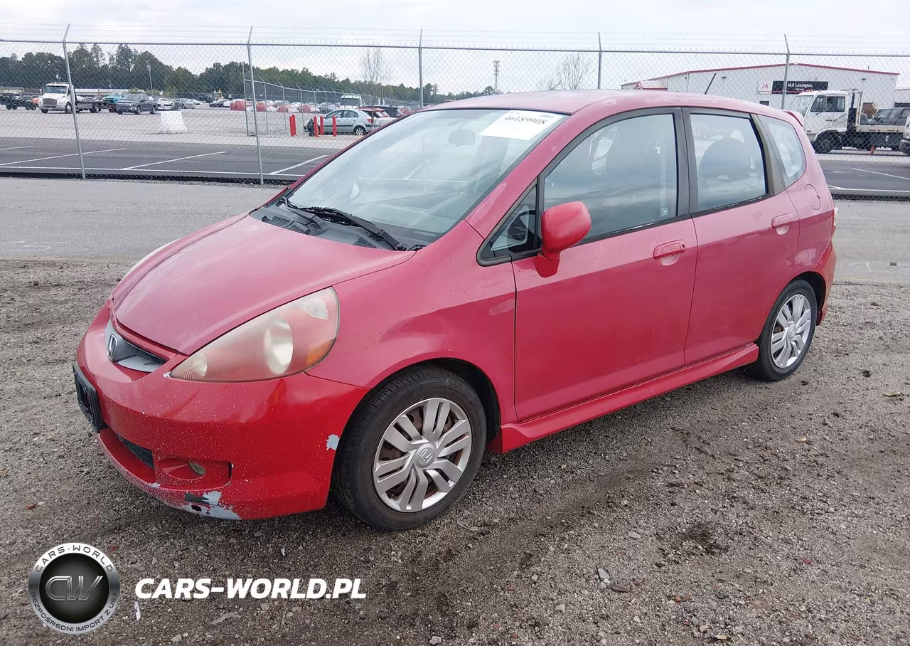 2008 Honda Fit Sport VIN:JHMGD38608S041661 - 2
