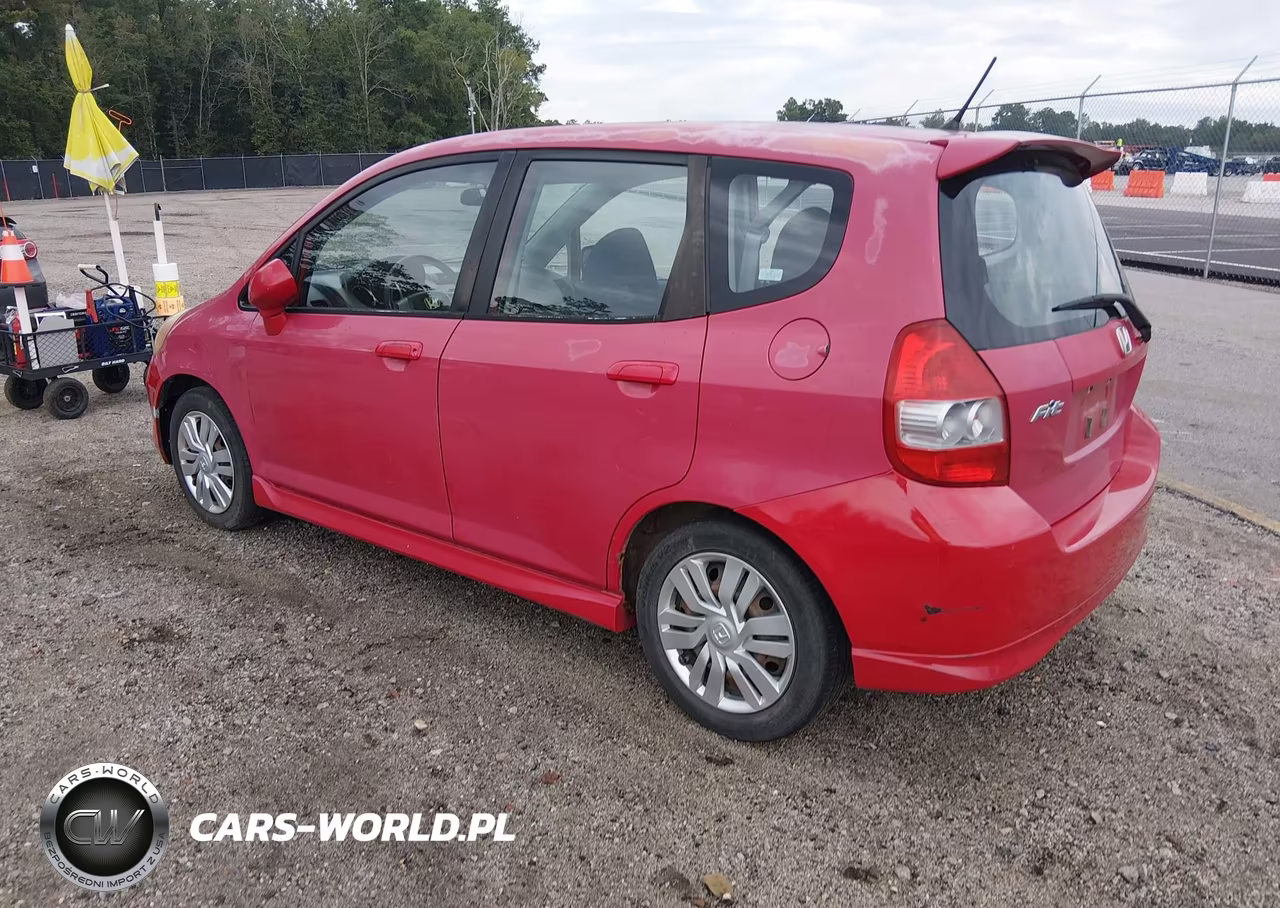 2008 Honda Fit Sport VIN:JHMGD38608S041661 - 3