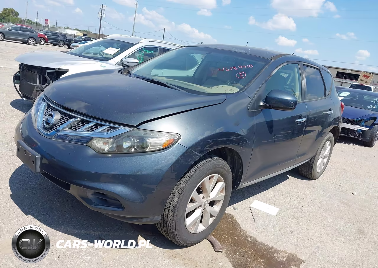 2012 Nissan Murano S VIN:JN8AZ1MU0CW118553 - 2