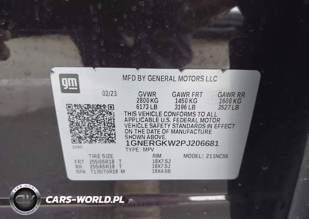 2023 Chevrolet Traverse Fwd Lt Cloth VIN:1GNERGKW2PJ206681 - 9