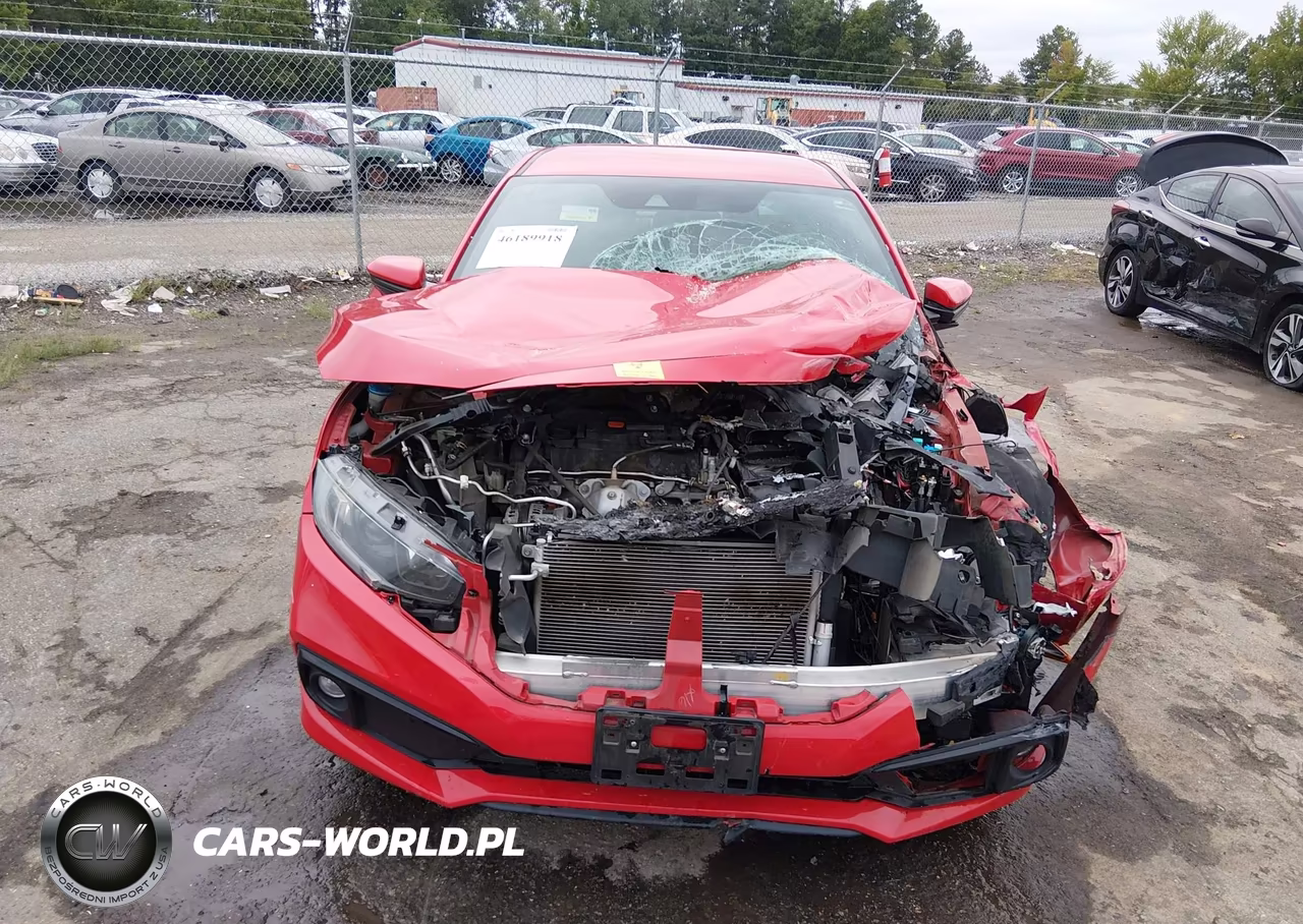 2019 Honda Civic Sport VIN:2HGFC2F83KH517139 - 11