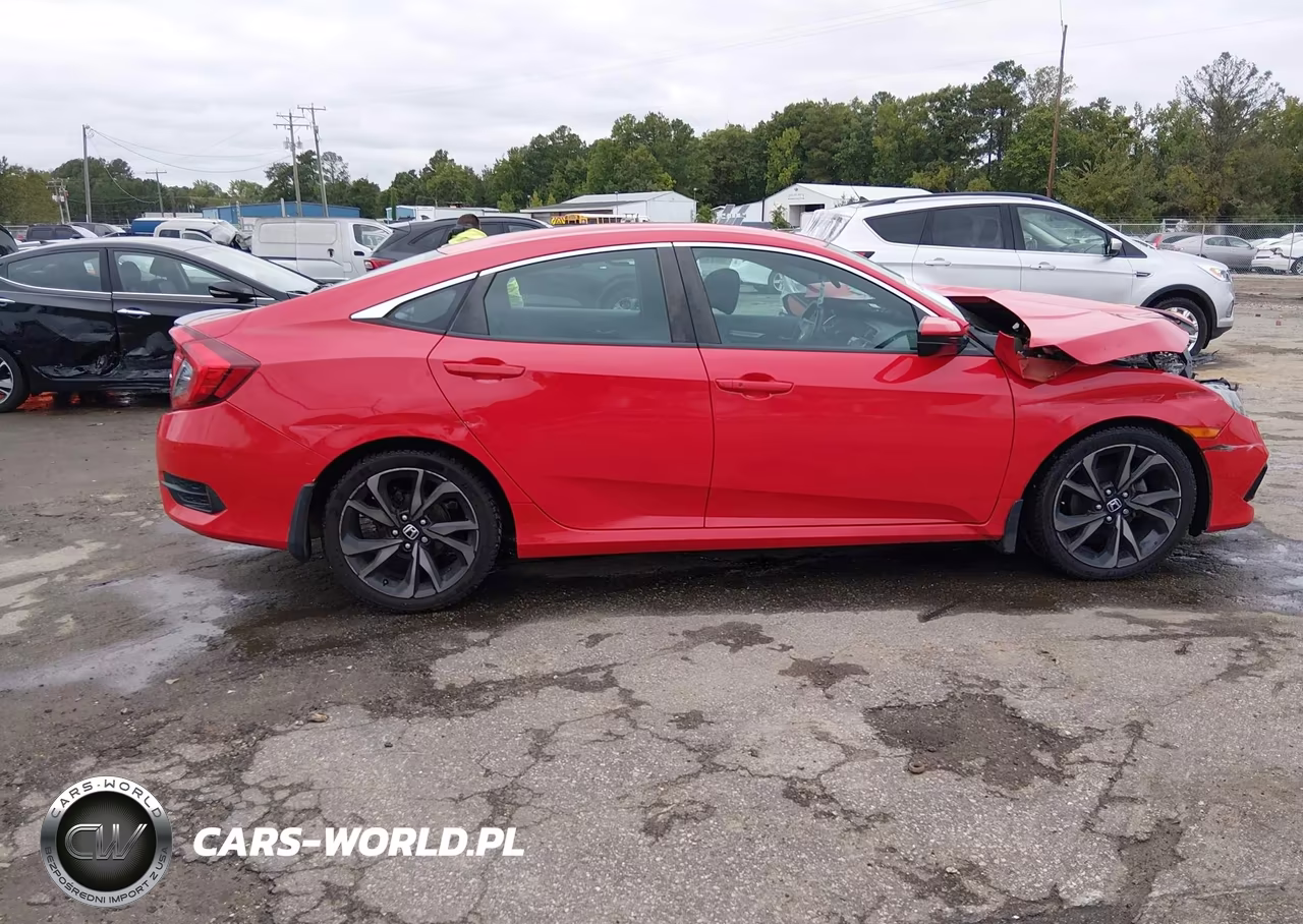 2019 Honda Civic Sport VIN:2HGFC2F83KH517139 - 12