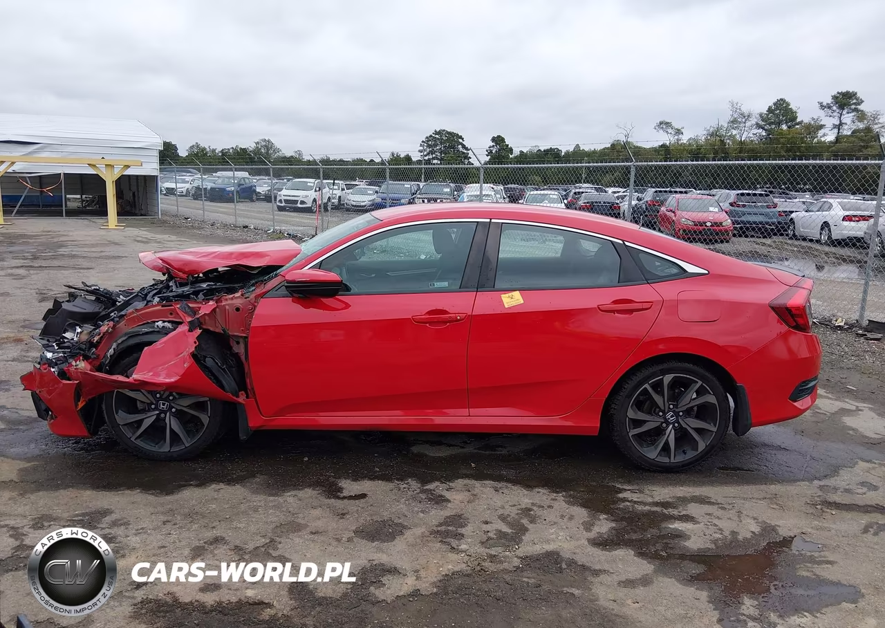 2019 Honda Civic Sport VIN:2HGFC2F83KH517139 - 13
