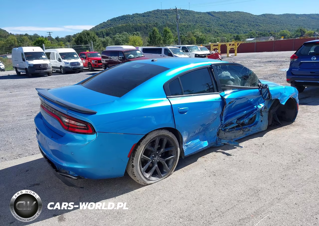 2019 Dodge Charger Sxt Rwd VIN:2C3CDXBG1KH626437 - 4