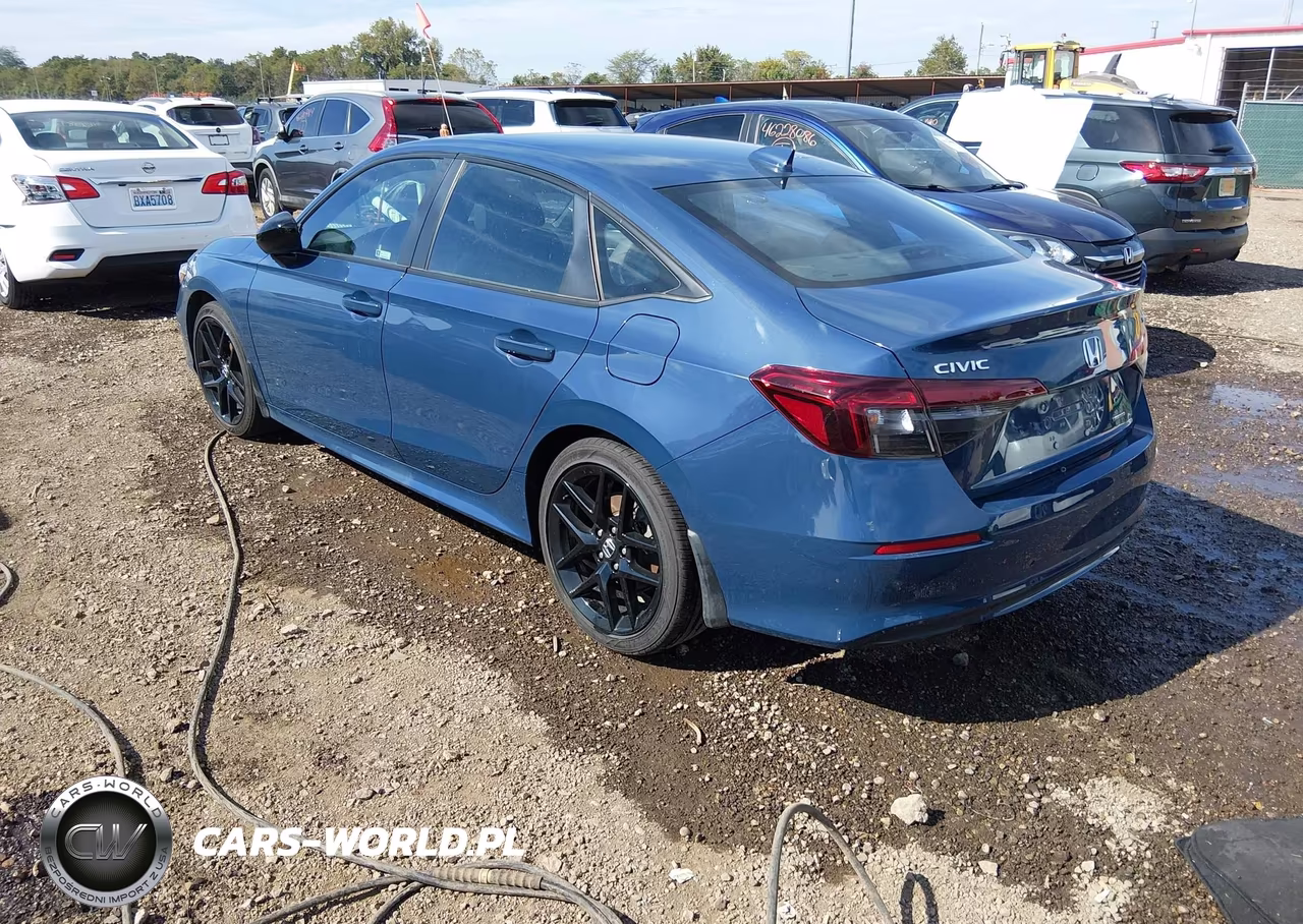 2025 Honda Civic Hybrid Sport-Sport Touring VIN:2HGFE4F80SH344248 - 3