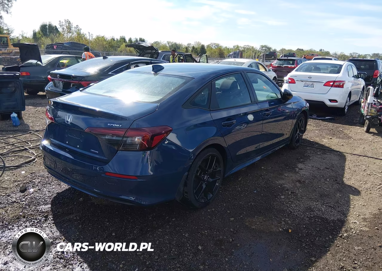2025 Honda Civic Hybrid Sport-Sport Touring VIN:2HGFE4F80SH344248 - 4